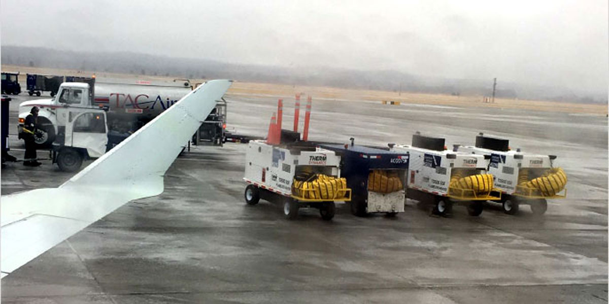 Omaha Airport Therm Heaters United Airlines