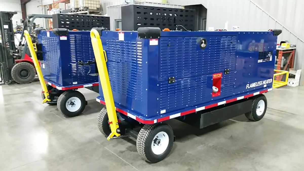 New Cabin Heaters ready to be shipped to ENVOY