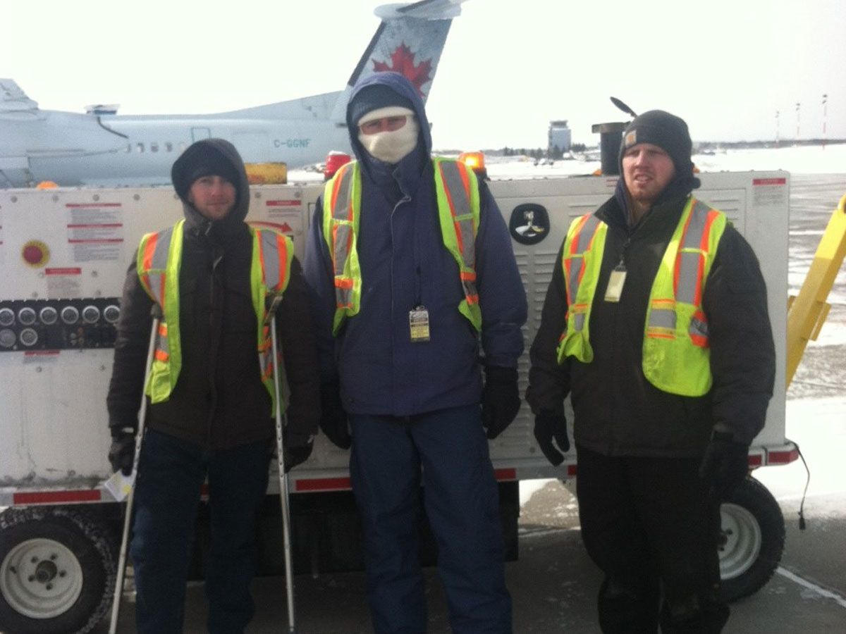 Therm Engineers training in Canadian North Feb 2015
